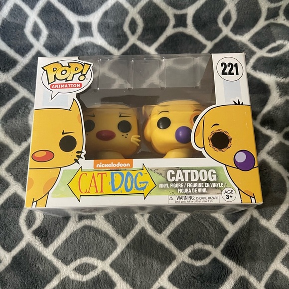 Funko Pop! CatDog #221 Nickelodeon CatDog ! VAULTED ! Funko Pop Animation ! - Picture 1 of 7